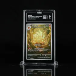2023 POKEMON OBF EN-OBSIDIAN FLAMES ILLUSTRATION RARE #199 NINETALES TAG 9 - Image 1