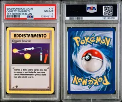 POKEMON PSA 8 OGGETTI SMARRITI 74/102 SET BASE 1st PRIMA EDIZIONE ITALIANO 2000 - Image 3