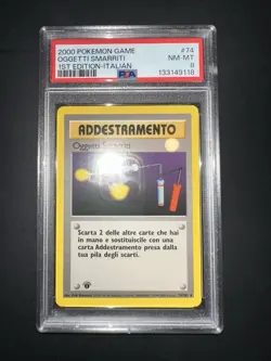 POKEMON PSA 8 OGGETTI SMARRITI 74/102 SET BASE 1st PRIMA EDIZIONE ITALIANO 2000 - Image 5
