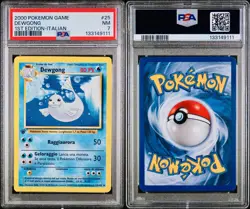 POKEMON PSA 7 DEWGONG 25/102 SET BASE 1st PRIMA EDIZIONE ITALIANO 2000! - Image 3