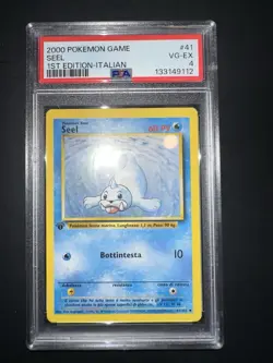 POKEMON PSA 4 SEEL 41/102 SET BASE 1st PRIMA EDIZIONE ITALIANO 2000! - Image 4