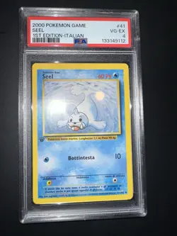 POKEMON PSA 4 SEEL 41/102 SET BASE 1st PRIMA EDIZIONE ITALIANO 2000! - Image 5