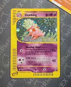 Pokemon Slowking H22/H32 Aquapolis English Holo - Image 2