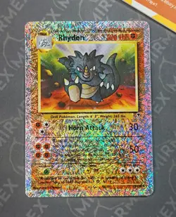 Pokemon Rhydon 35/110 Legendary Collection English Reverse Holo - Image 2