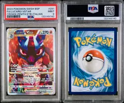POKEMON PSA 9 LUCARIO VASTRO FULL ART SWSH291 PROMO ZENIT REGALE ETB ITALIANO - Image 3
