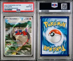 POKEMON PSA 10 KORAIDON #014 PROMO SCARLET e VIOLET ENGLISH 2023! - Image 3