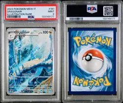 POKEMON PSA 9 DRAGONAIR ILLUSTRATION RARE 181/165 SET 151 ITALIANO 2023 LOW POP - Image 3
