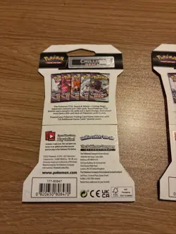 2 x Pokemon TCG Chilling Reign Sealed Booster Packs Sleeved - Image 5
