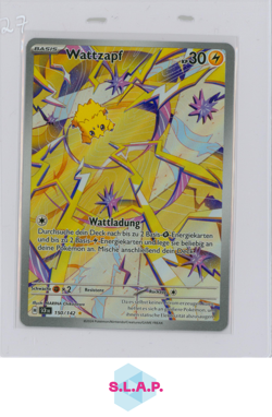 WATTZAPF POKEMON 150/142 STELLAR CROWN ILLUSTRATION RARE SCARLET & VIOLET GERMAN - Image 1