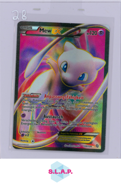 MEW EX POKEMON 120/124 BLACK & WHITE EX SERIES HOLO DRAGON EXALTED GERMAN - Image 1