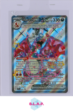 GLURAK EX POKEMON SVP 074 BLACK STAR PROMO GERMAN - Image 1