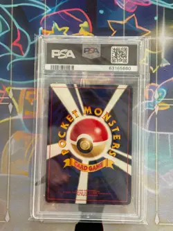 Carte Pokemon JP Mentali / Espeon promo #196 Wizards Neo (2000) gradee PSA 9 - Image 2