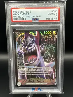 Gecko Moria (080) (Alternate Art) OP06-080 Wings of the Captain Foil - Image 1