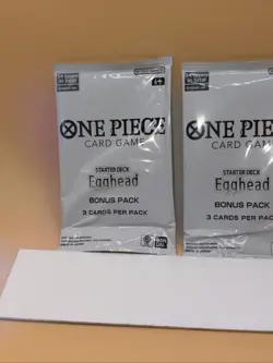 One Piece TCG 2x Starter Deck 29 Egghead Bonus Packs *SEALED* *SHIPS NOW* - Image 5