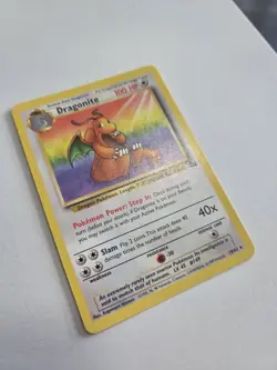Pokemon Dragonite Fossil 19/62 Non-Holo English 1999 TCG WOTC Card - NM - Image 3