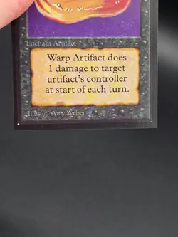 Warp Artifact - Collector's Edition CE Beta Reprint NM/M *CCGHouse* #WM - Image 4