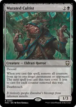 Mutated Cultist - NM R : Commander: Modern Horizons 3 - Image 1