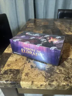 Magic the Gathering Throne of Eldraine Booster Box, 36 Packs, New Sealed 630509785223 - Image 1