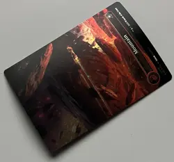 MTG Edge of Eternities Mountain Basic Land Common Galaxy Foil #0370 - Image 5