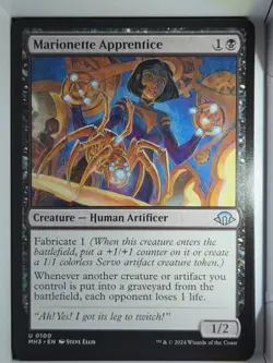 Marionette Apprentice - U100 - MTG - Modern Horizons 3 (MH3) - Image 1