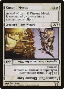 Kitsune Mystic Regular - Champions Of Kamigawa MTG-LP - Image 1