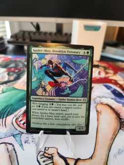 Spider-Man, Brooklyn Visionary FOIL 115 Magic the Gathering - Image 1