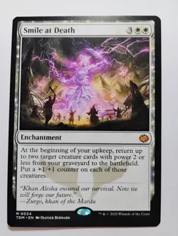 MTG Magic the Gathering Smile at Death (24/485) Tarkir Dragonstorm NM - Image 1