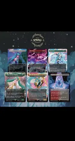Magic The Gathering x Hatsune Miku: Sakura Superstar Sealed Nonfoil Secret Lair - Image 1