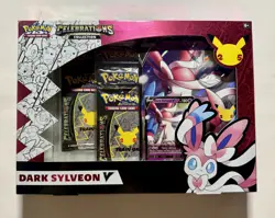 Pokemon TCG Celebrations Collection Box Dark Sylveon V Factory Sealed - Image 1