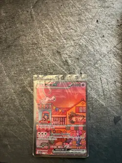 Mew ex SVP 053 Pokemon TCG Scarlet Violet 151 Black Star Promo Full Art SEALED - Image 1
