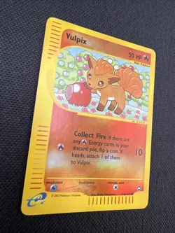Pokemon TCG: Vulpix #116/147 Reverse Holo Aquapolis - NM - Image 2