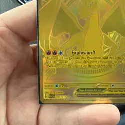 Pokemon TCG Mega Charizard Y Ex 294/217 Gold Ultra Rare Ascended Heroes NM/M Eng - Image 4