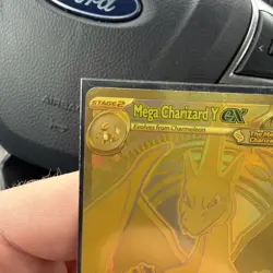 Pokemon TCG Mega Charizard Y Ex 294/217 Gold Ultra Rare Ascended Heroes NM/M Eng - Image 5