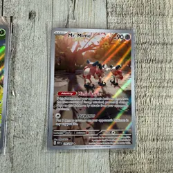 151 Pokemon TCG Tangela - 178/165 & 179/165 Mr. Mime Illustration Rare - Image 3