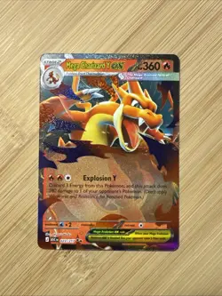 Pokemon Mega Charizard Y Ex Mega Evolutions- Ascended Heros 022/217 NM - Image 1