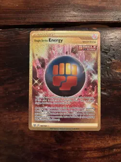 Pokemon TCG Single Strike Energy 183/163 (secret) Holo - Battle Styles - Image 1