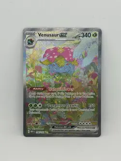 Pokemon TCG Venusaur EX Card 198/165 SV Sir Scarlet & Violet 151 - Image 1