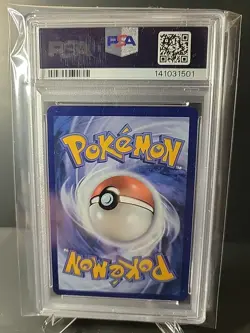 Bulbasaur 133/132 Mega Evolution Illustration Rare Stamped Pokemon TCG PSA 8 - Image 2