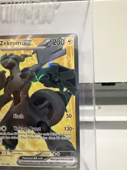 Pokemon Zekrom EX 158/086 Black & White Holo Basic 230 HP 180 ATK Dragon Card - Image 3