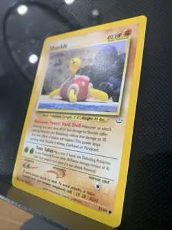 Pokemon TCG Shuckle Neo Revelation Card 51/64 Unlimited Yuka Morii NM - Image 2