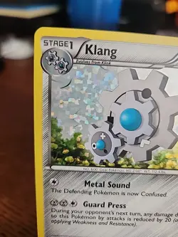 Klang 11/12 McDonalds Stamped Promo Card 2012 LP Pokemon TCG - Image 3