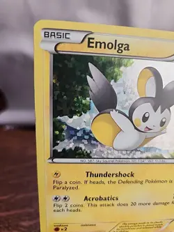 Emolga 6/12 Holo McDonalds Promo 2012 LP Pokemon TCG - Image 2