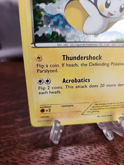 Emolga 6/12 Holo McDonalds Promo 2012 LP Pokemon TCG - Image 4