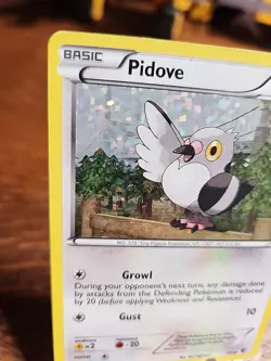 Pidove 11/12 Holo McDonalds Promo 2011 Pokemon TCG LP - Image 2