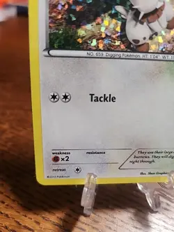 Bunnelby 10/12 McDonalds Holo Promo 2013 Pokemon TCG - Image 4