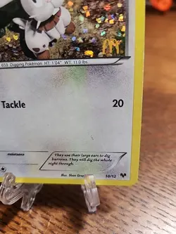 Bunnelby 10/12 McDonalds Holo Promo 2013 Pokemon TCG - Image 5