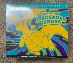 POKEMON TCG ASCENDED HEROES ELITE TRAINER BOX ETB FACTORY SEALED IN HAND NEW!! - Image 1