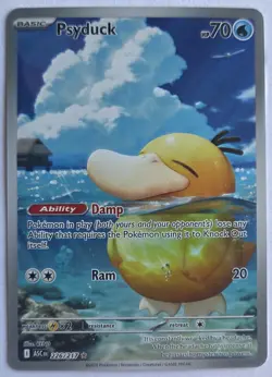 Pokemon TCG English Psyduck Illustration Rare 226/217 Ascended Heroes - NM - Image 1