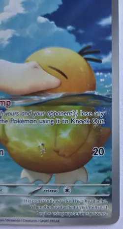 Pokemon TCG English Psyduck Illustration Rare 226/217 Ascended Heroes - NM - Image 3