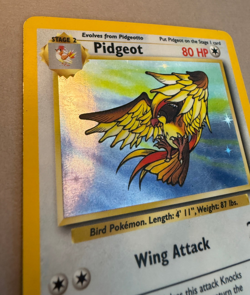 Pidgeot Holo 8/64 1999 Pokemon TCG Jungle Unlimited Holo Rare MP - Image 4